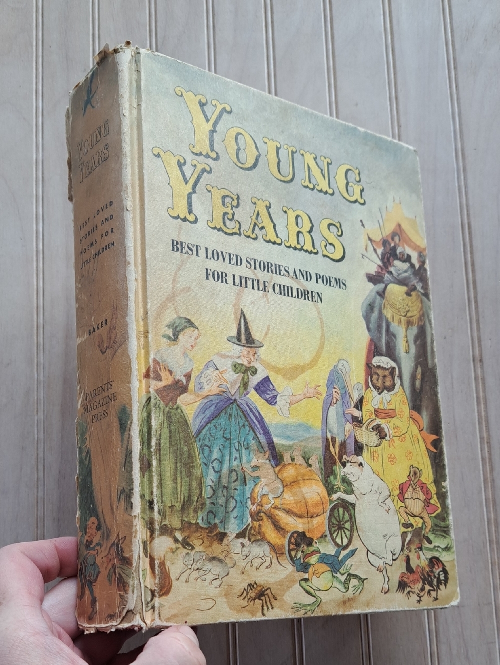 Vintage Young Years Best Loved Stories Poems for Little Children 1971 HC Classic